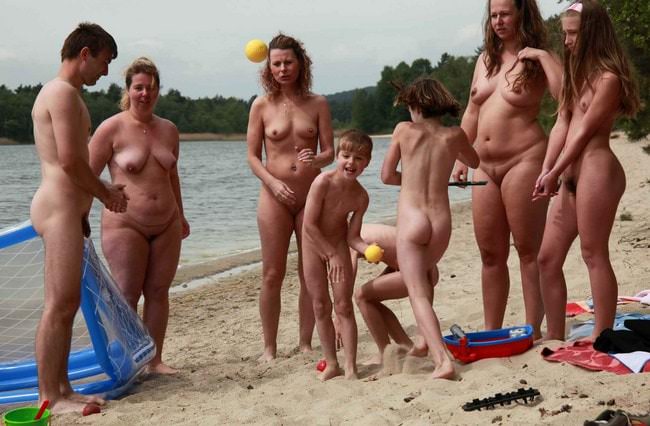 Family nudism purenudism outdoor [Games Outdoors]