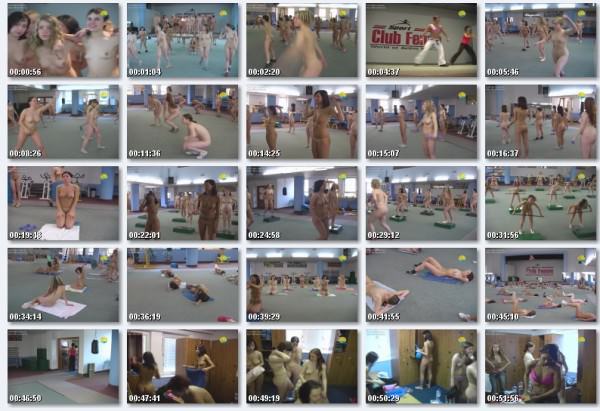 Aerobic - Naked girl nudists and naked sport video [720×480 | 00:55:00 | 840.43 MB]