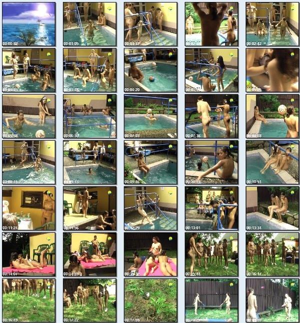 Poruba girls afternoon - new family nudism video in the pool [720×480 | 00:45:57 | 2.6 GB]