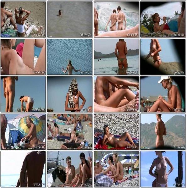 Couples on the beach - family nudism video [1280×720 | 00:24:05 | 644 МB]