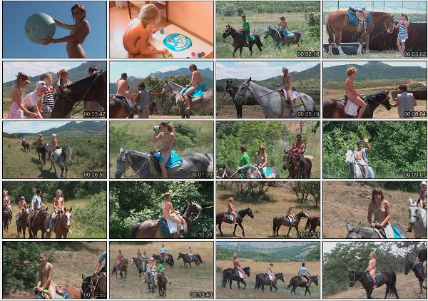 Horses & other planets - Naked girl nudists video [720×480 | 00:58:17 | 3.73 GB]