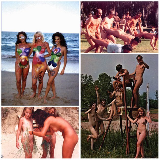 Vintage photo nudism - the culture of nudism